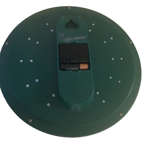 Vintage Billiards Pool Ball Clock 11 in. Round Pool Table Wall Clock Very Unique - Picture 2 of 4